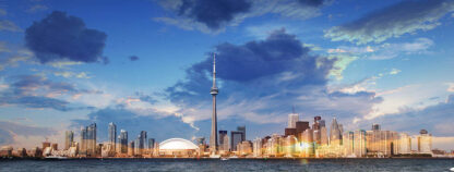 Toronto City Daytime Skyline - Colorful Royalty-Free Stock Images and Animations at Budget Price