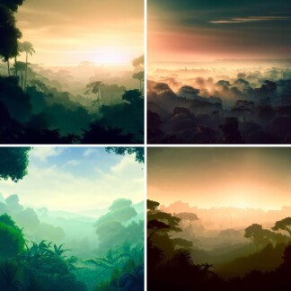 Ai Tropical Woods Background Images